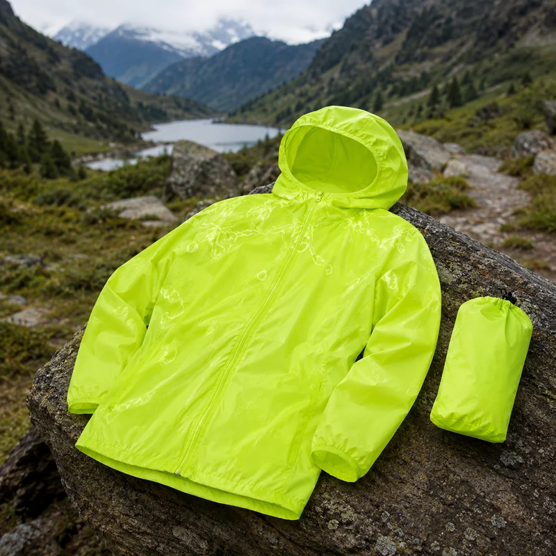 Veste randonnée coupe-vent aventure