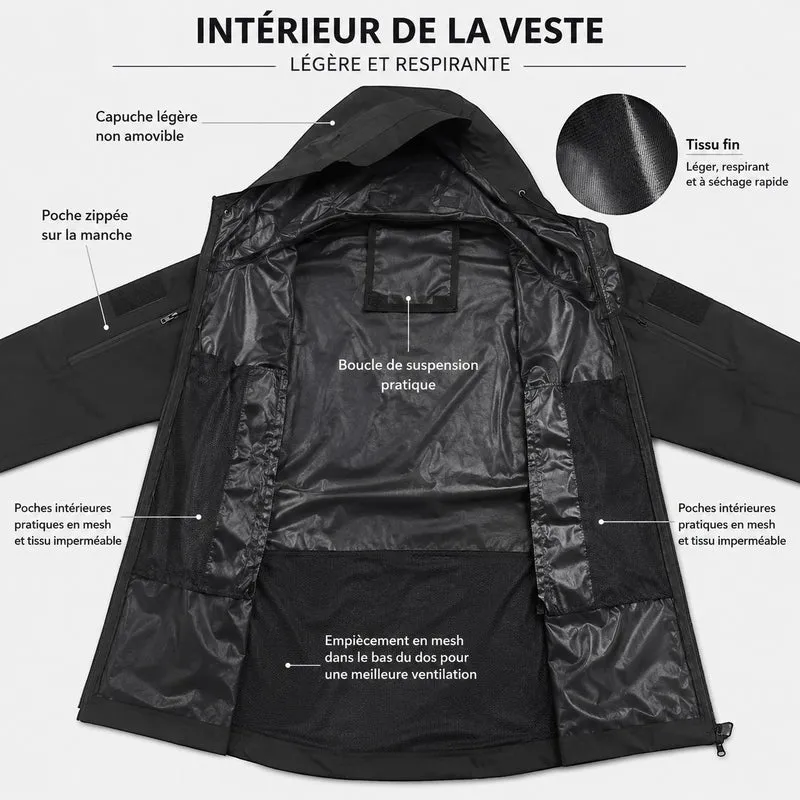 Veste trekking homme imperméable
