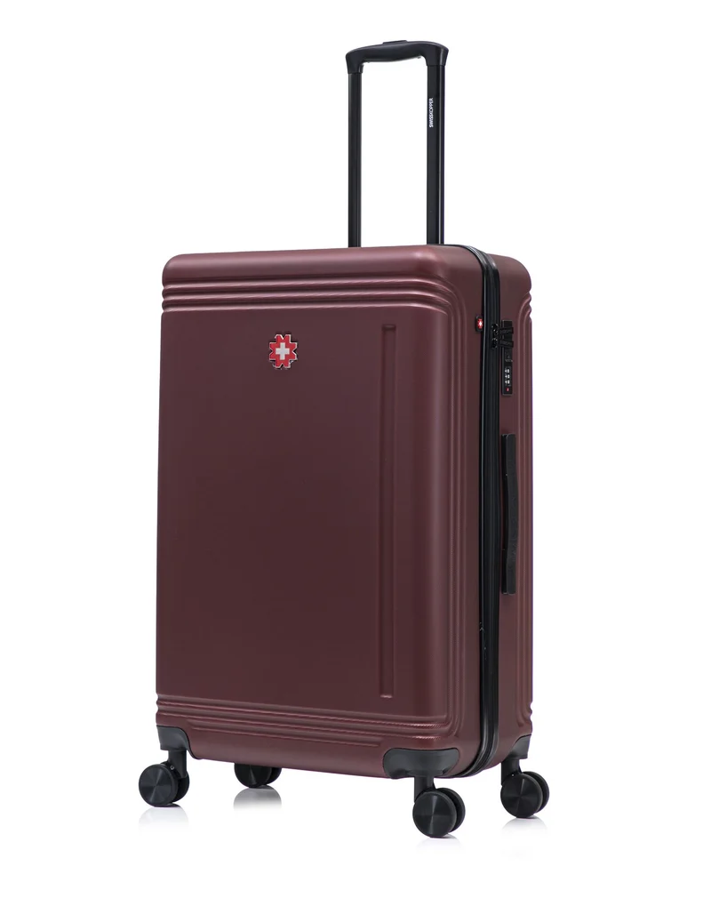 Lot de 3 Valises Rigides Grand Format, Taille Moyenne et Cabine GSTAAD