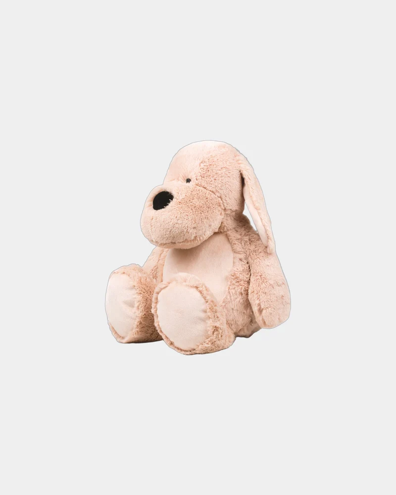 Peluche zip marquage ventre Zippie Dog à personnaliser