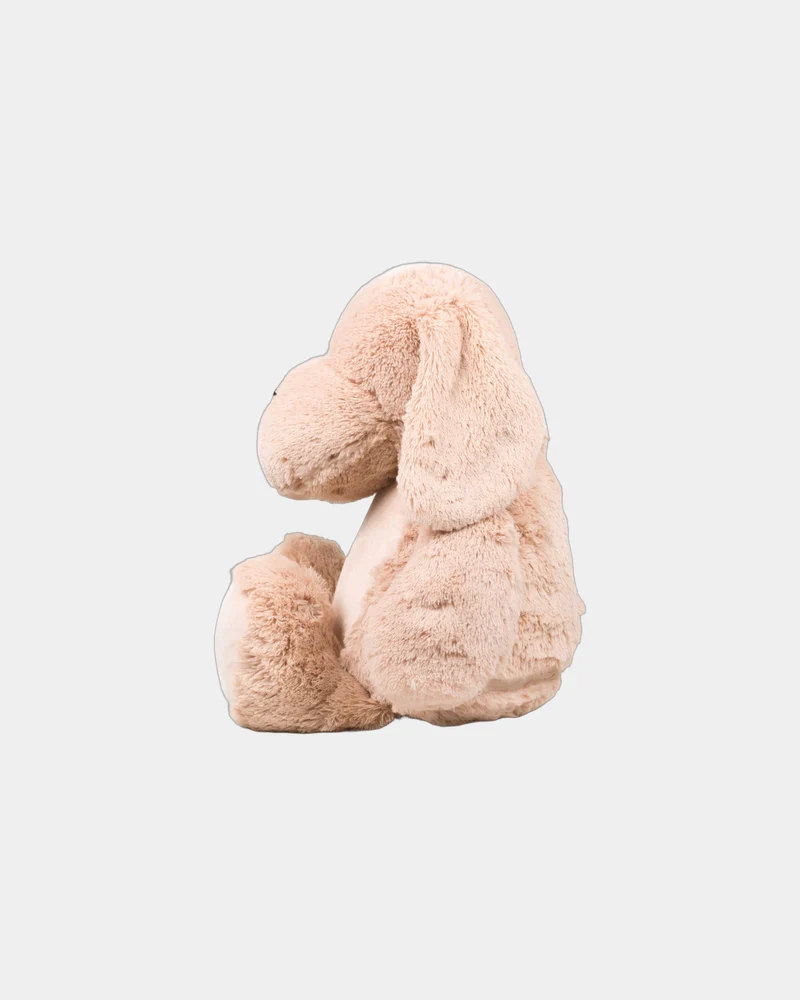 Peluche zip marquage ventre Zippie Dog à personnaliser