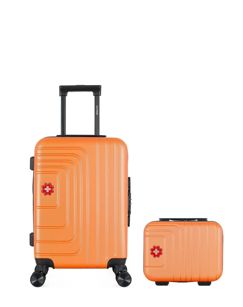 Lot de 2 Valises Rigides Cabine et Vanity RUTI