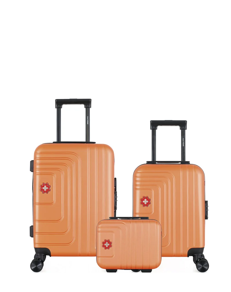 Lot de 3 Valises Rigides Cabine, Cabine XXS et Vanity RUTI