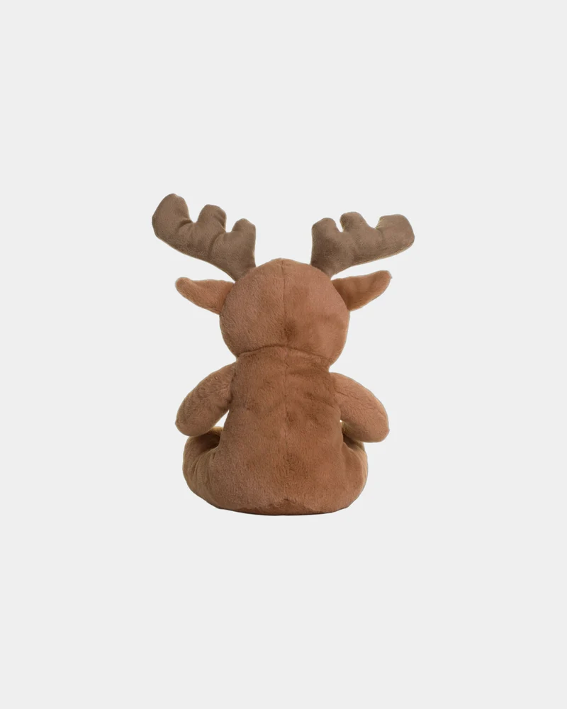 Peluche renne nez rouge EN71 à personnaliser