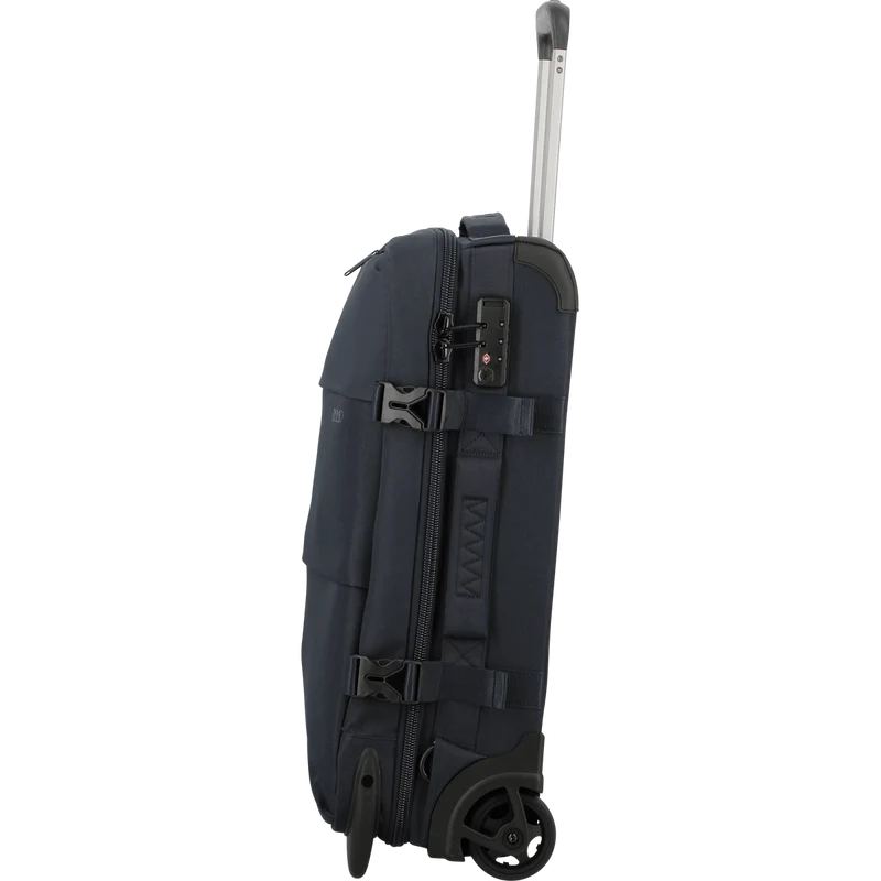 Sac de voyage Cabine 2 roues 55x35x20 cm - Dunaa Jump | 3 en 1 avec bretelles amovibles