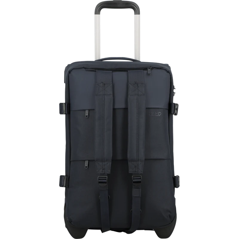 Sac de voyage Cabine 2 roues 55x35x20 cm - Dunaa Jump | 3 en 1 avec bretelles amovibles
