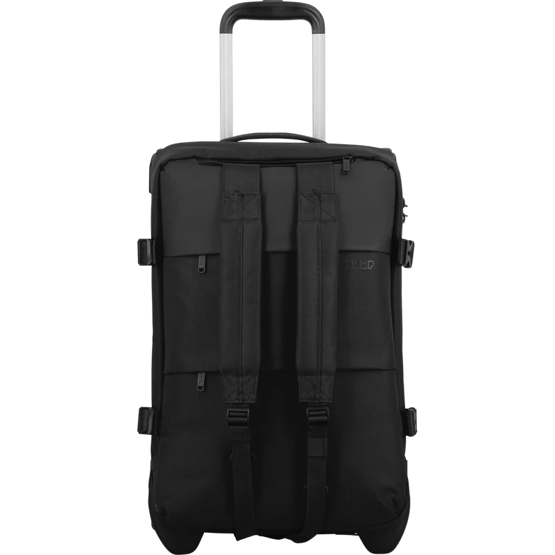 Sac de voyage Cabine 2 roues 55x35x20 cm - Dunaa Jump | 3 en 1 avec bretelles amovibles