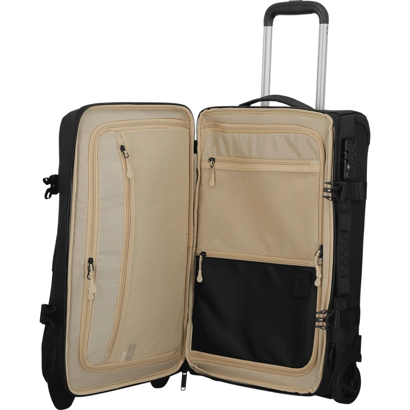 Sac de voyage Cabine 2 roues 55x35x20 cm - Dunaa Jump | 3 en 1 avec bretelles amovibles