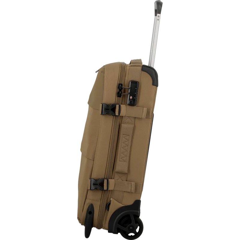 Sac de voyage Cabine 2 roues 55x35x20 cm - Dunaa Jump | 3 en 1 avec bretelles amovibles