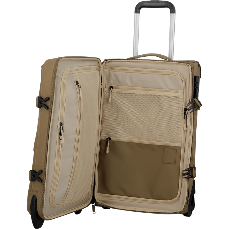 Sac de voyage Cabine 2 roues 55x35x20 cm - Dunaa Jump | 3 en 1 avec bretelles amovibles
