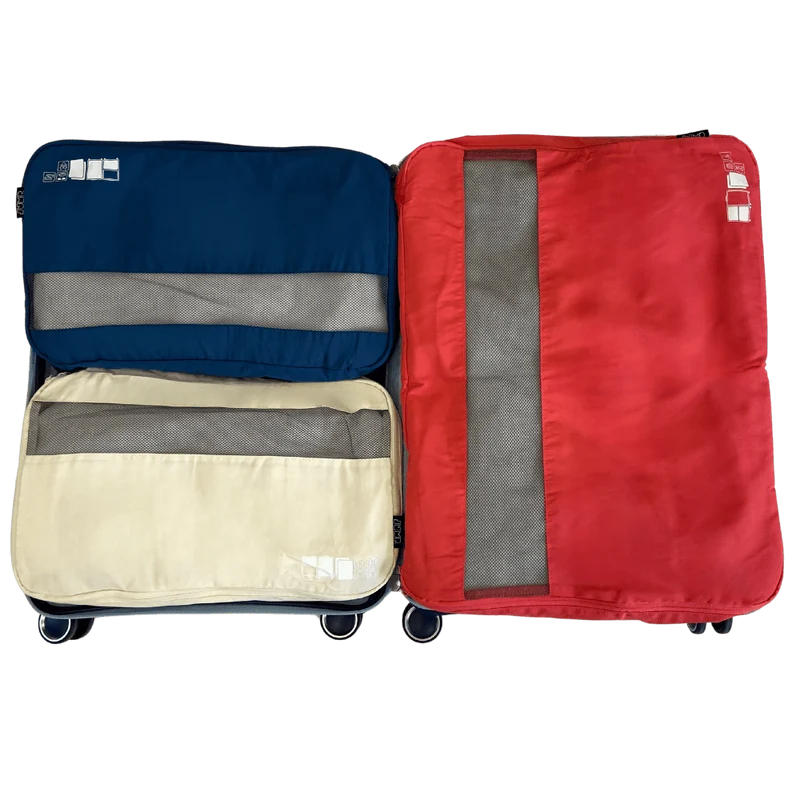 Set de 5 pochettes de voyage taille M