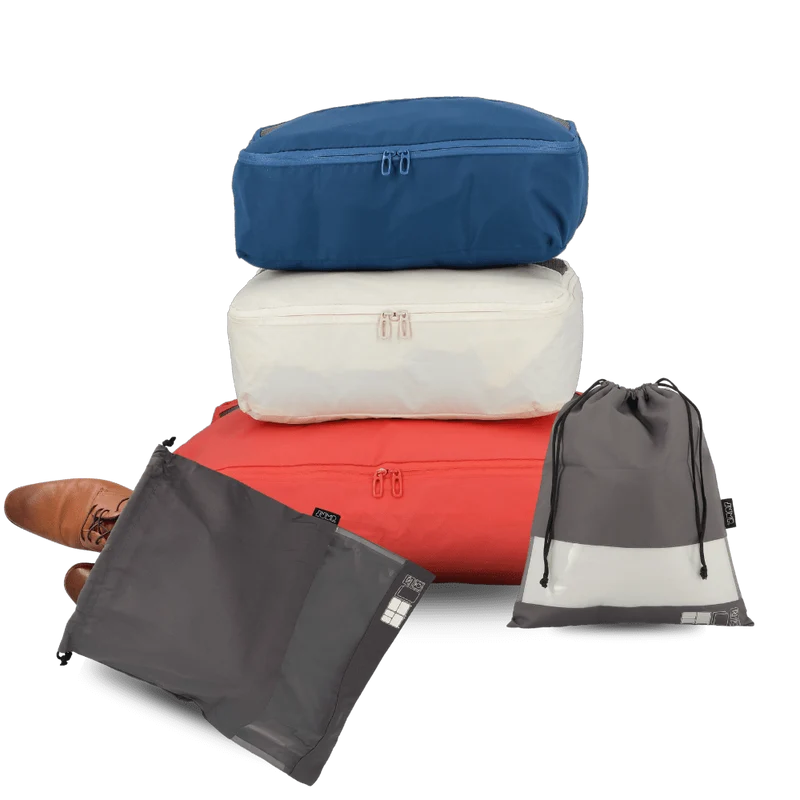 Set de 5 pochettes de voyage taille S