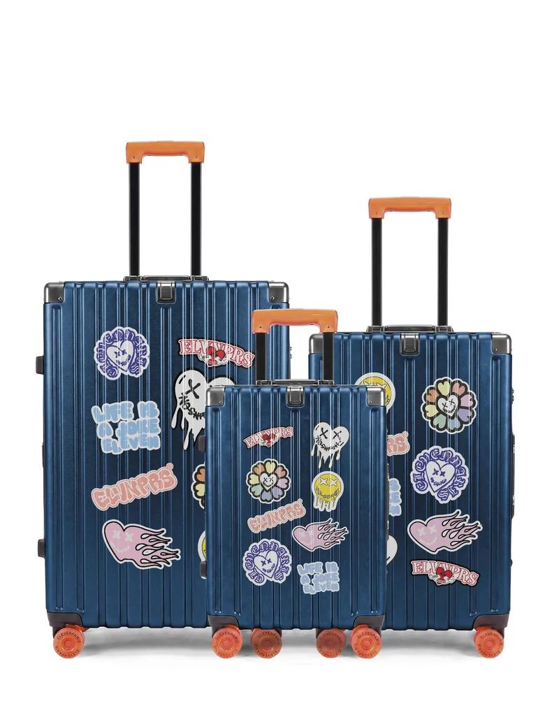 Lot de 3 Valises Rigides Grand Format, Taille Moyenne et Cabine XS LUGERS