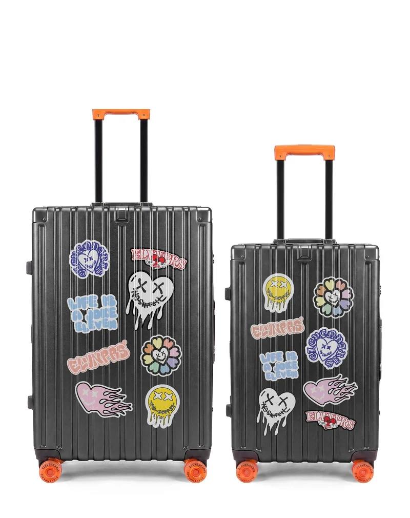 Lot de 2 Valises Rigides Grand Format et Taille Moyenne LUGERS