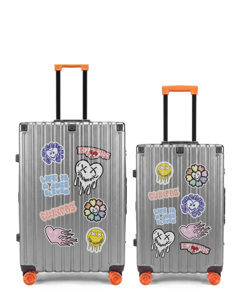 Lot de 2 Valises Rigides Grand Format et Taille Moyenne LUGERS