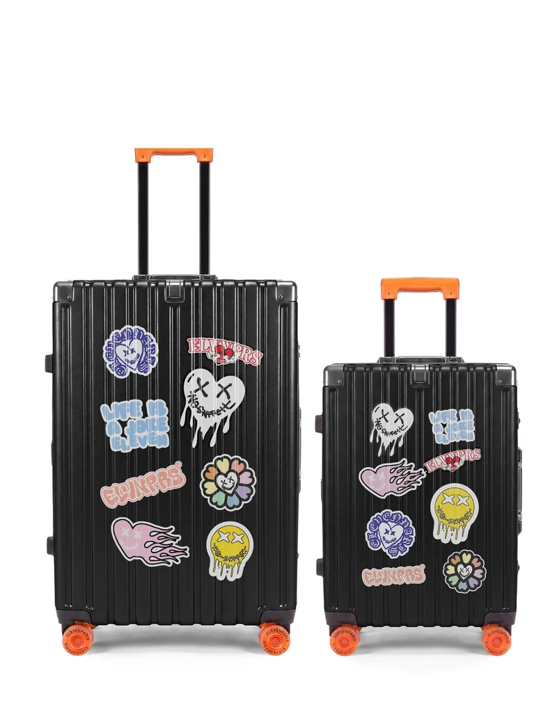 Lot de 2 Valises Rigides Grand Format et Cabine LUGERS