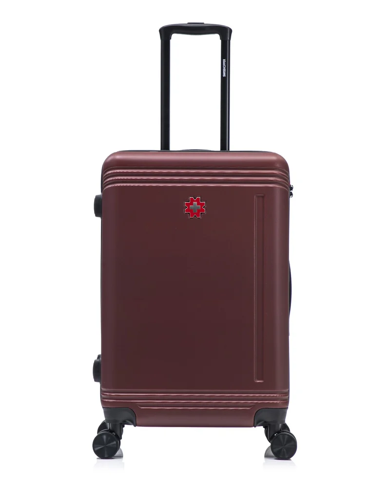 Lot de 2 Valises Rigides Taille Moyenne et Cabine GSTAAD