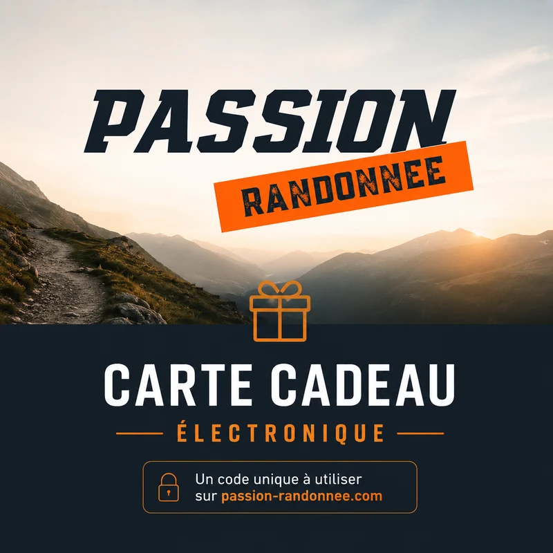 Carte cadeau électronique Passion Randonnée