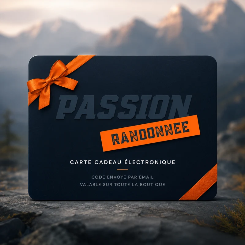 Carte cadeau électronique Passion Randonnée