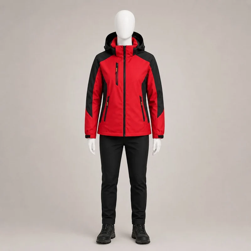 Veste montagne femme imperméable capuche