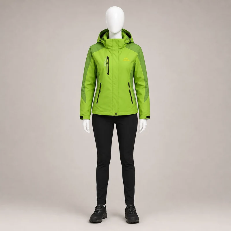 Veste montagne femme imperméable capuche