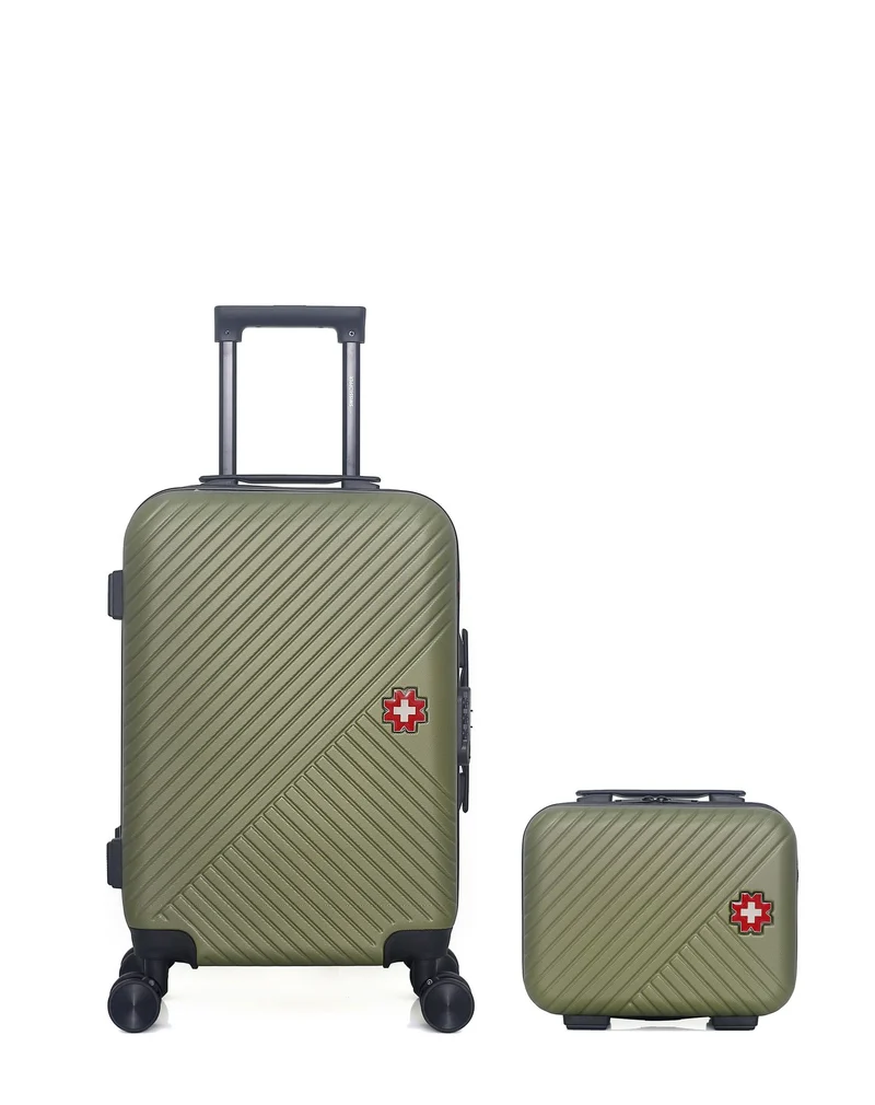 Lot de 2 Valises Rigides Cabine et Vanity SPIEZ