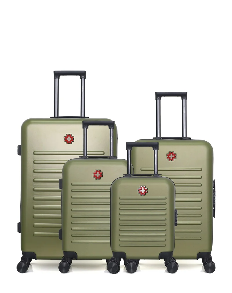 Lot de 4 valises grand format, weekend, cabine et cabine XXS WIL