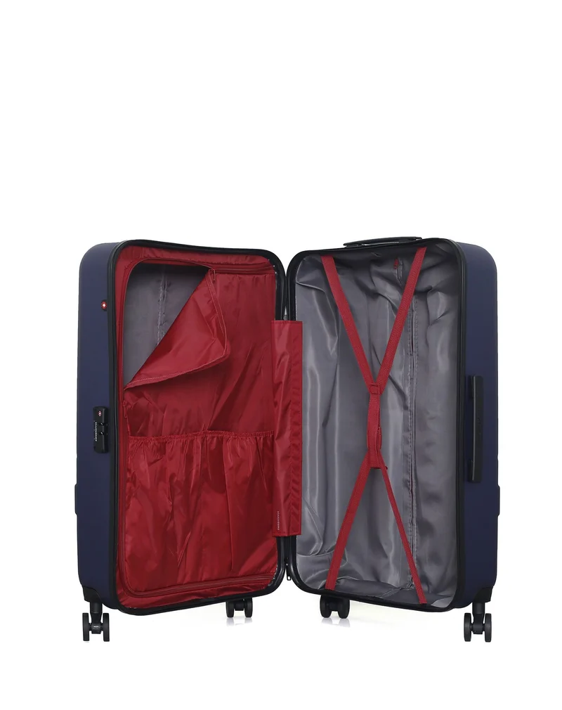Lot de 4 valises grand format, weekend, cabine XXS et vanity USTER