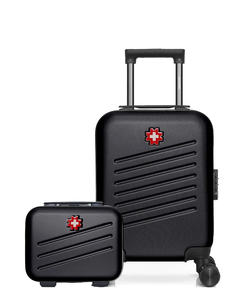 Lot de 2 Valises Rigides Cabine XXS et Vanity ZURICH