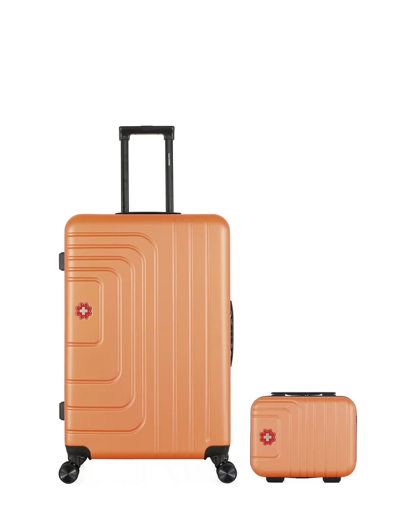 Lot de 2 Valises Rigides Grand Format et Vanity RUTI