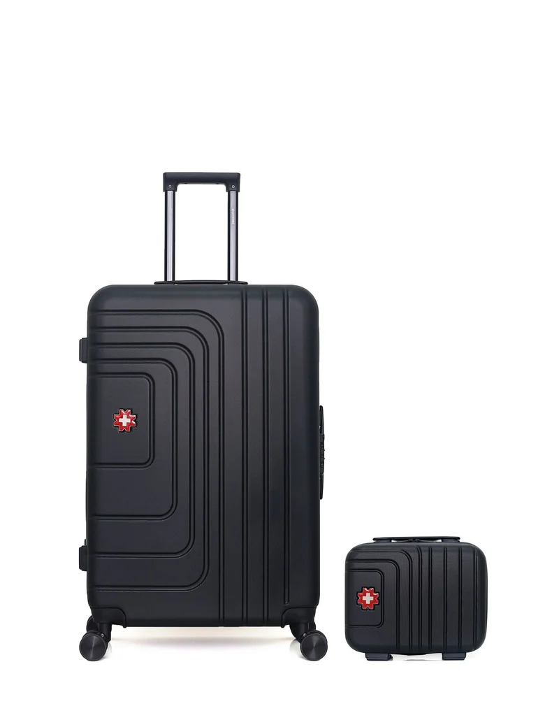 Lot de 2 Valises Rigides Grand Format et Vanity RUTI