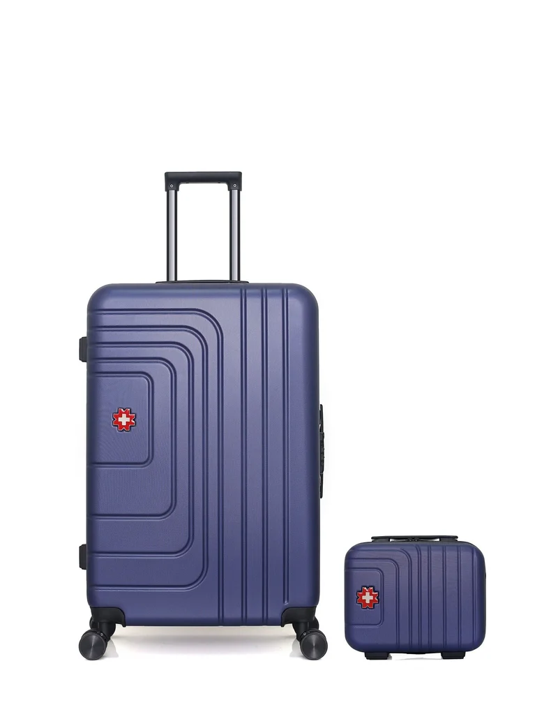 Lot de 2 Valises Rigides Grand Format et Vanity RUTI