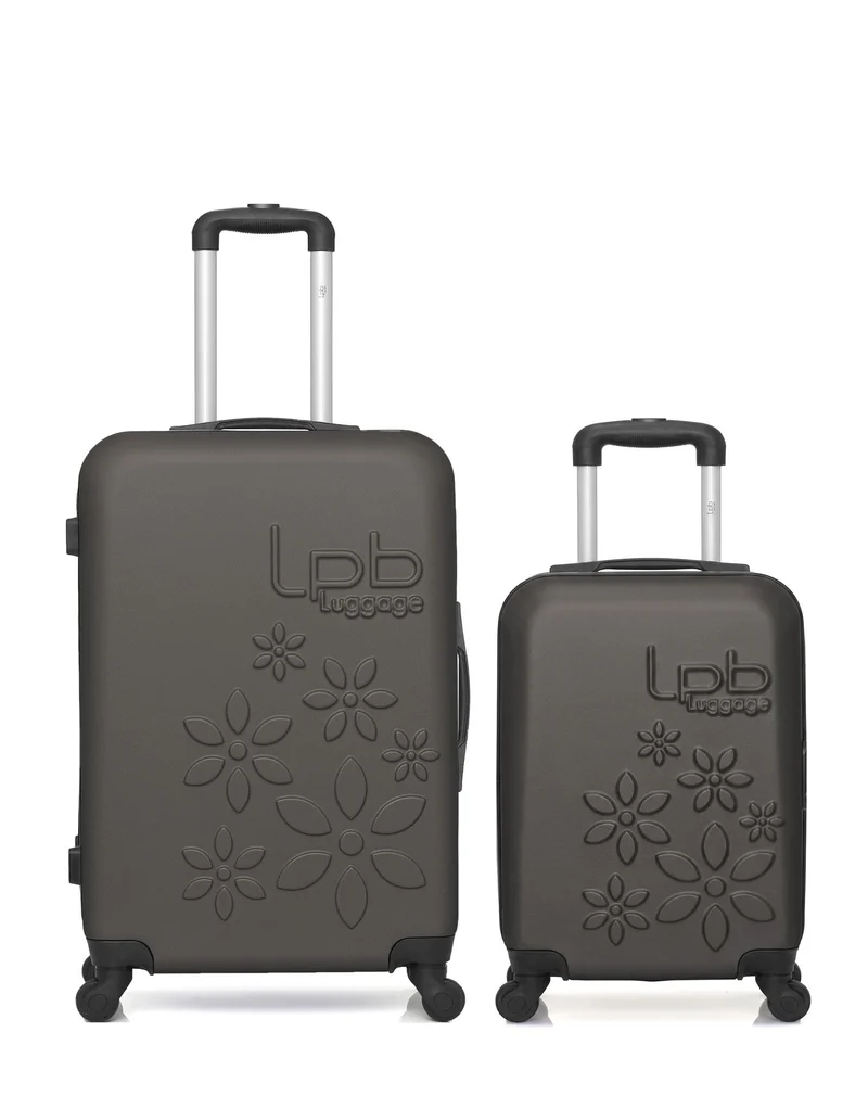 Lot de 2 Valises Rigides Taille Moyenne et Cabine XXS ELEONOR