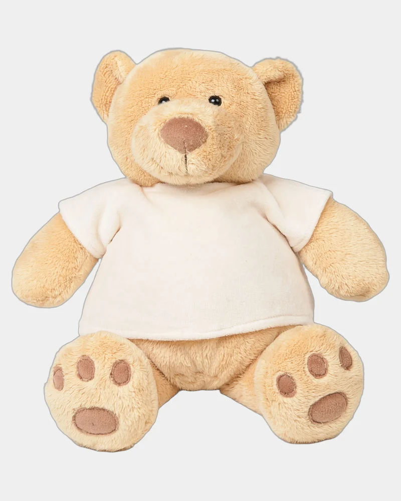 Peluche ours enfant Honey Bear 28-38 cm à personnaliser
