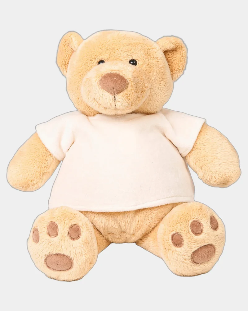 Peluche Ours Honey polyester conforme EN71 à personnaliser