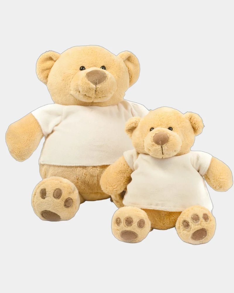 Peluche Ours Honey polyester conforme EN71 à personnaliser