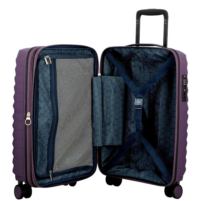 Valise cabine 55x38 cm - Xwave Jump | Rangements structurés