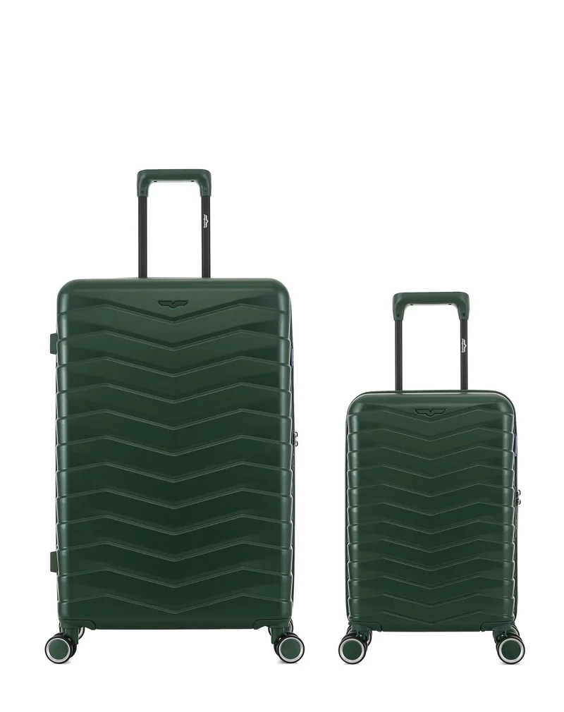 Lot de 2 Valises Rigides Grand Format et Cabine XS SEATTLE