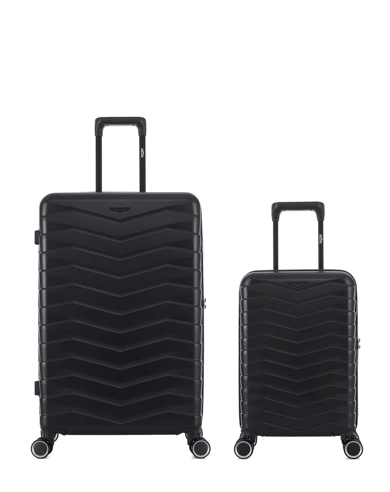 Lot de 2 Valises Rigides Grand Format et Cabine XS SEATTLE