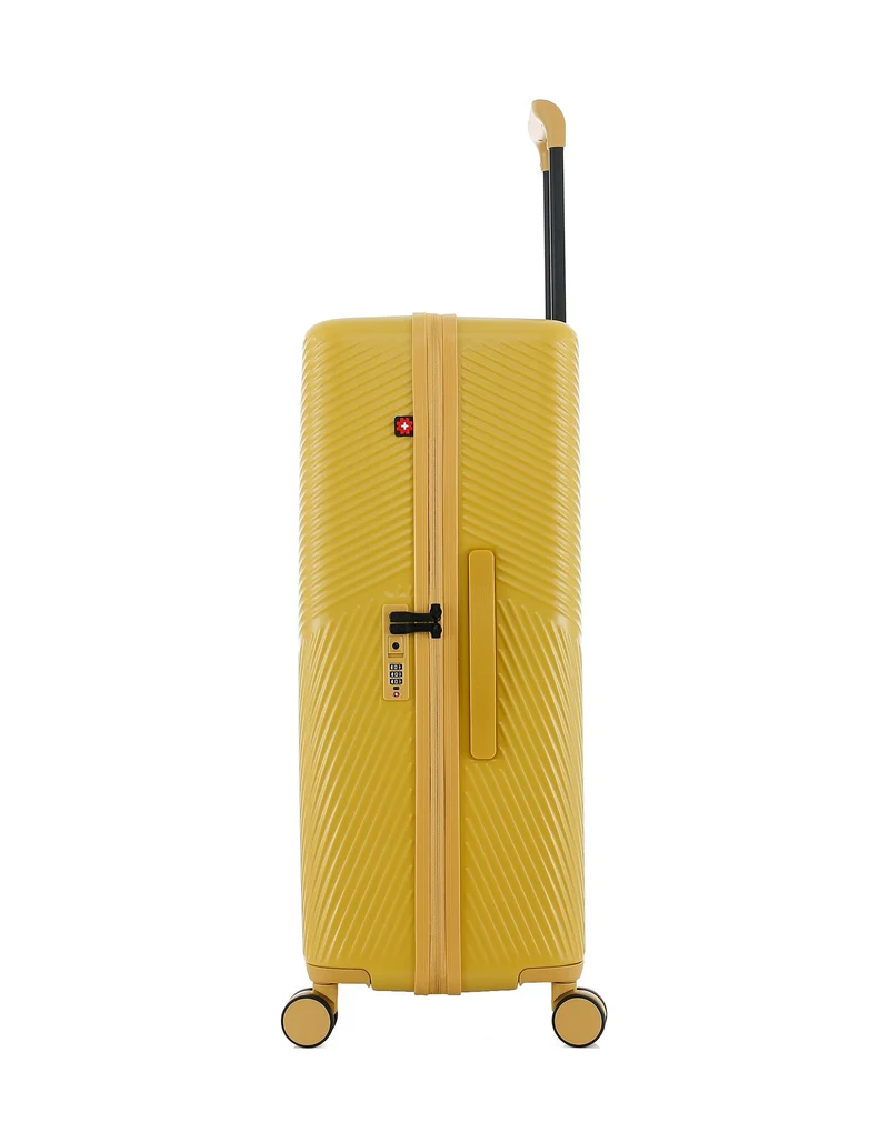 Lot de 4 Valises Rigides Grand Format, Taille Moyenne, Cabine et Cabine XS FRIBOURG