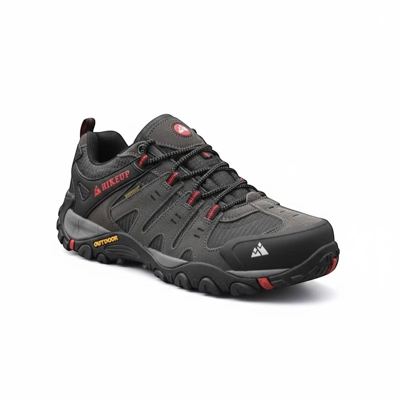Chaussures de randonnée homme en cuir suédé