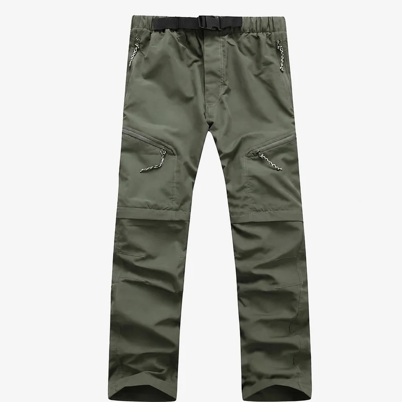 Pantalon randonnée mixte convertible zip