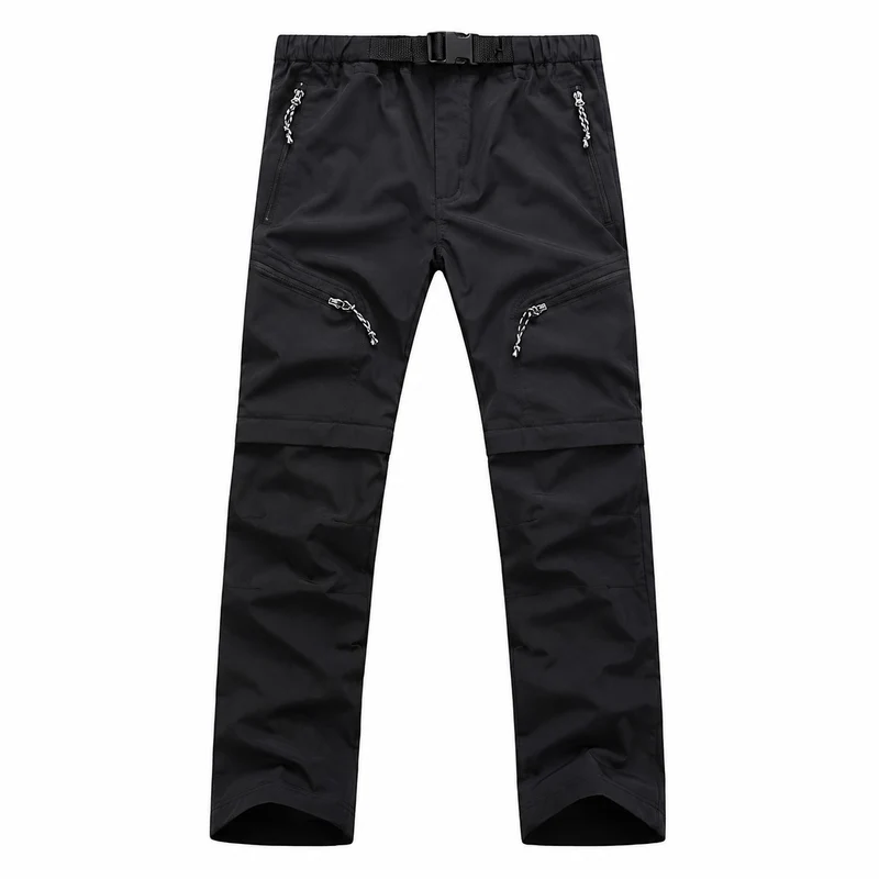 Pantalon randonnée mixte convertible zip