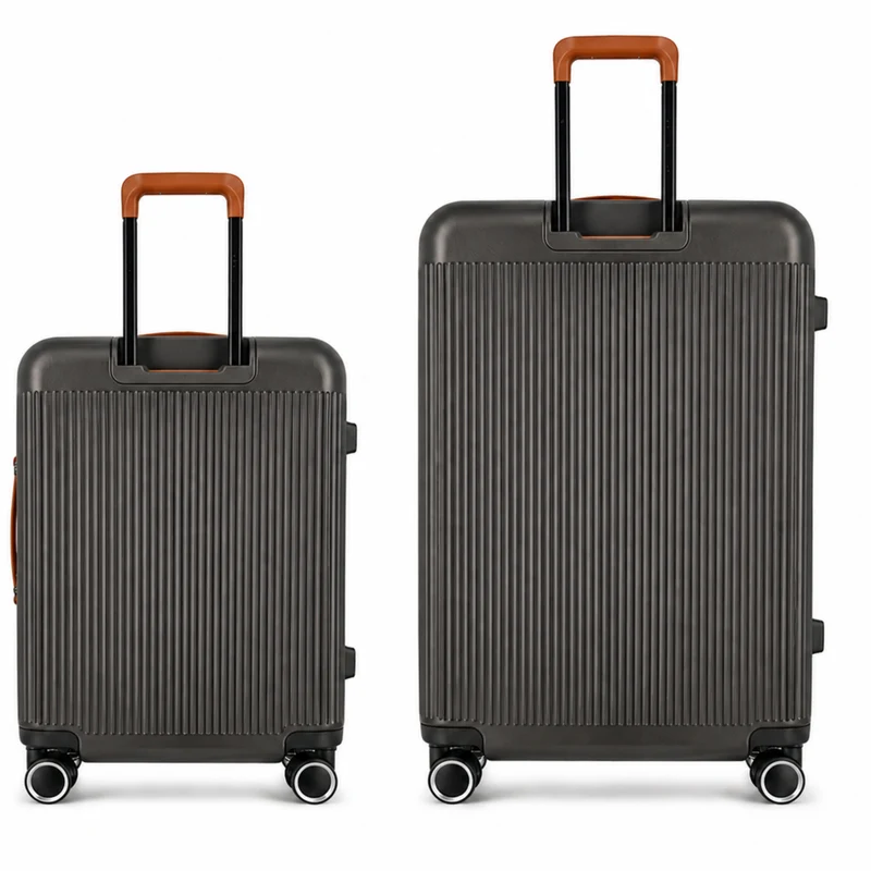 Duo de valises Green (Cabine + XL) - Gris Anthracite