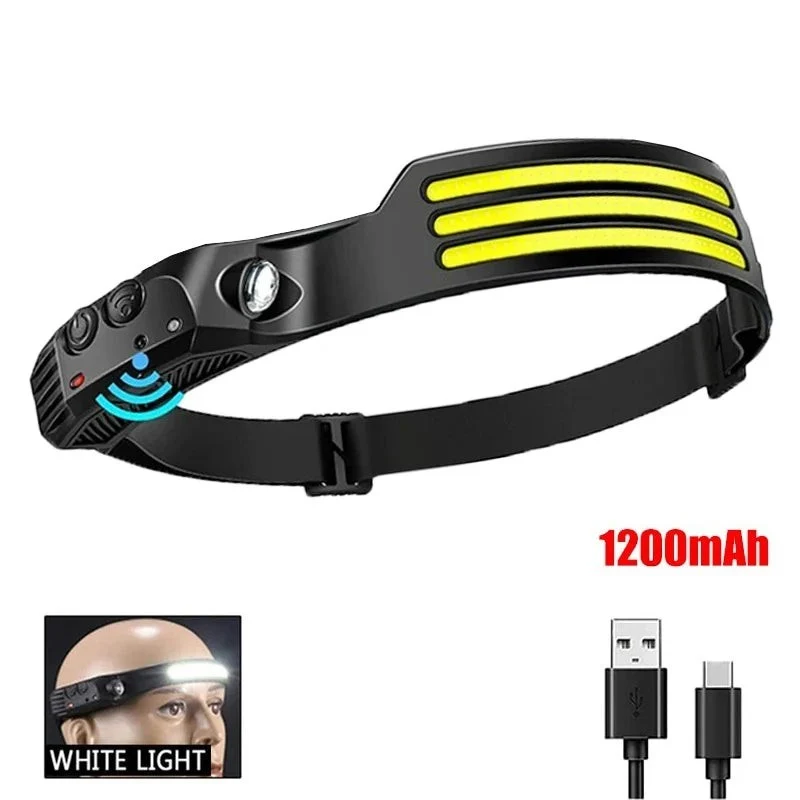 Lampe frontale LED puissante randonnée