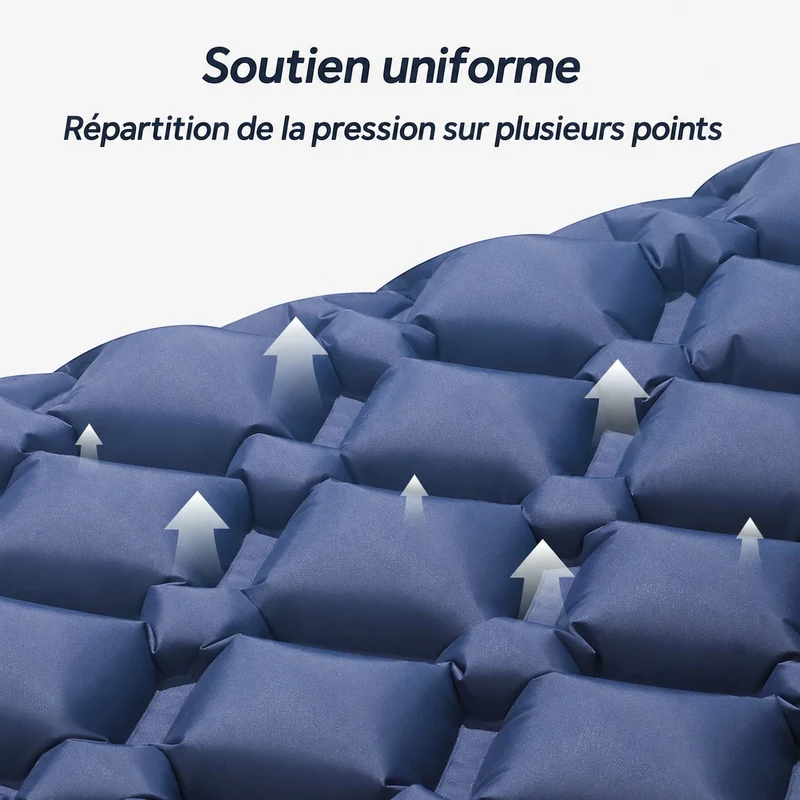 Matelas gonflable double randonnée ultraléger