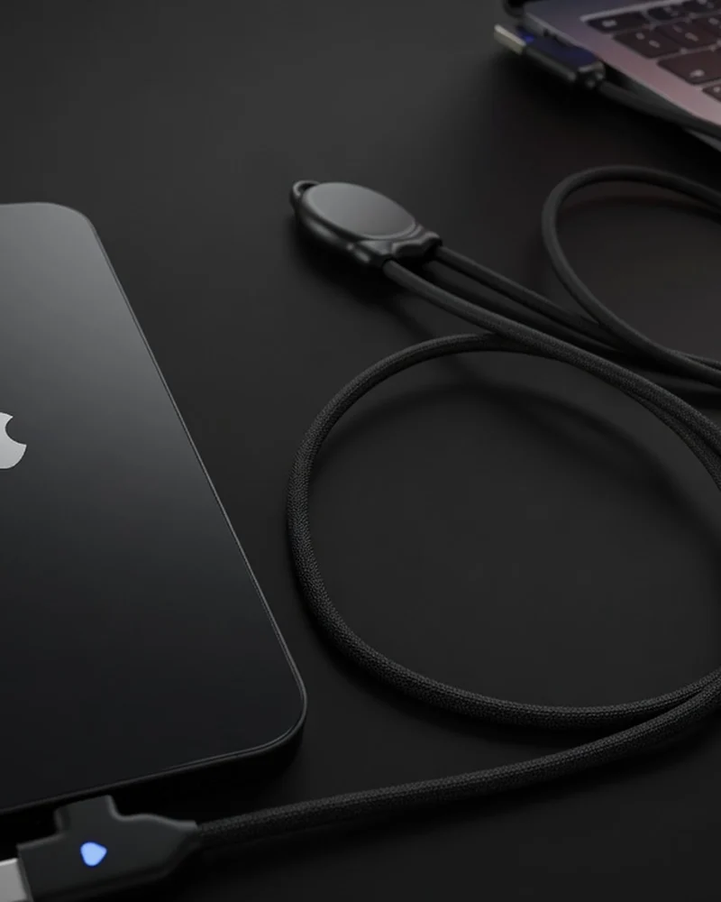 Câble de charge USB-C et Lightning à personnaliser