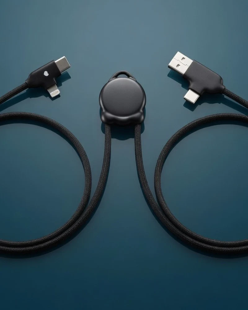 Câble de charge USB-C et Lightning à personnaliser