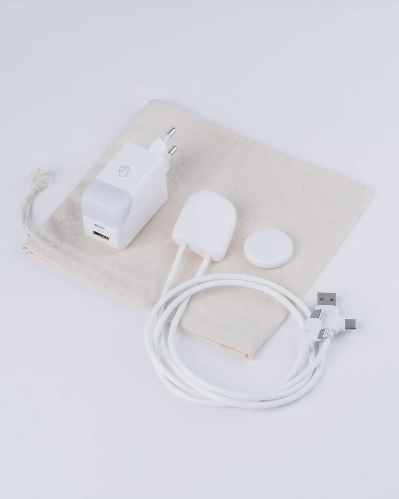 Pack de charge 65W blanc à personnaliser