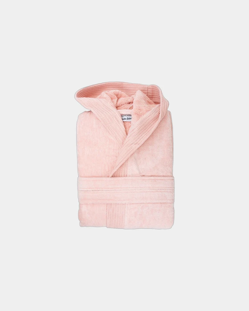 Peignoir capuche coton velours 450g/m² à personnaliser